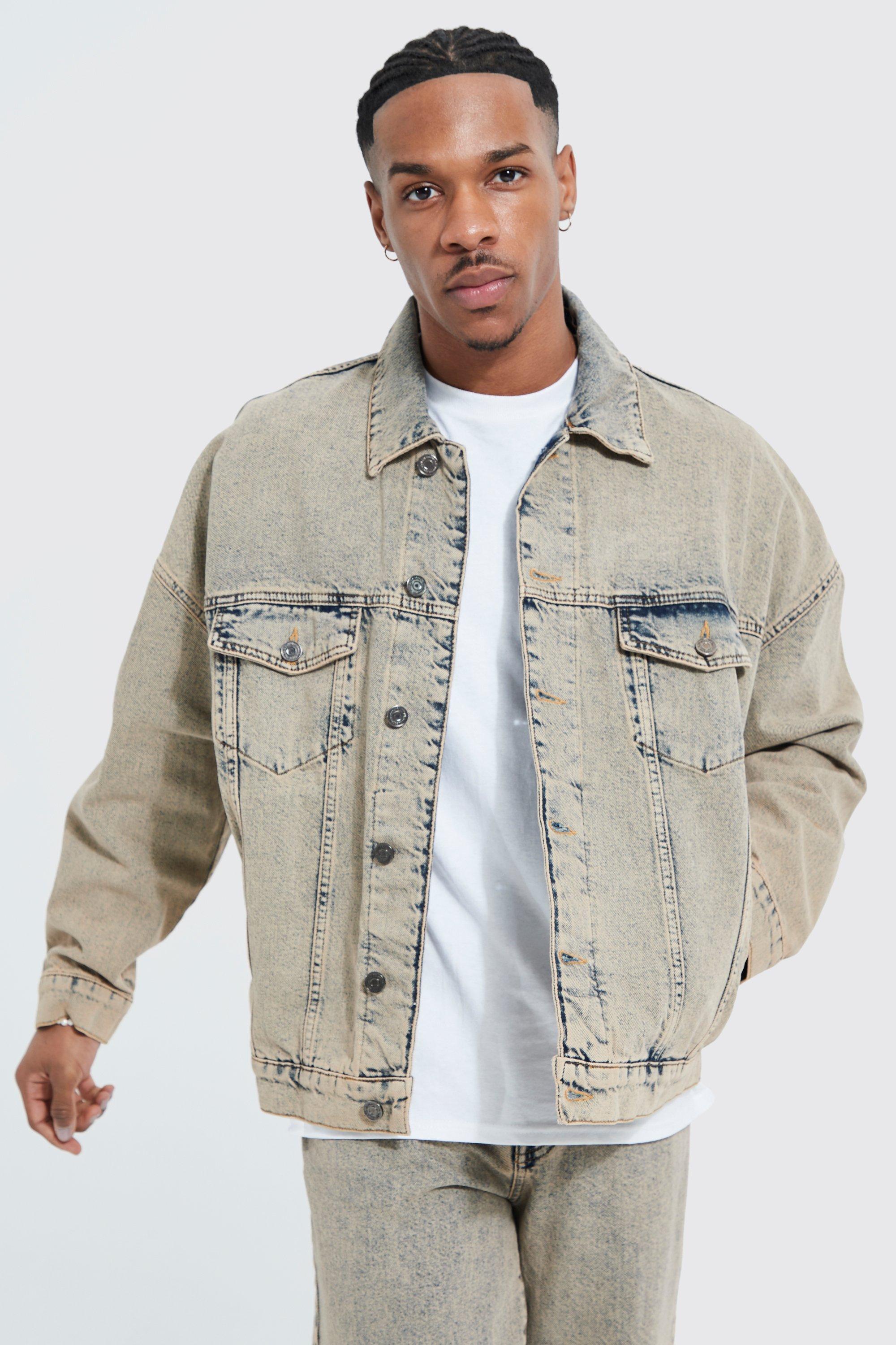 Jean clearance oversized jacket